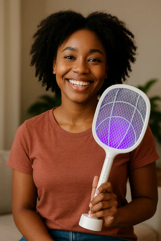 Raquette Électrique Anti-moustiques
